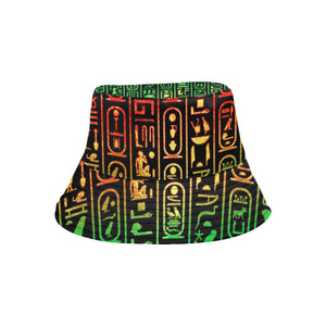 HIERO RASTA All Over Print Bucket Hat for Men