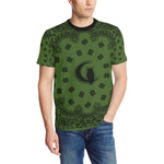 BANDANA KAKI Men's All Over Print T-Shirt