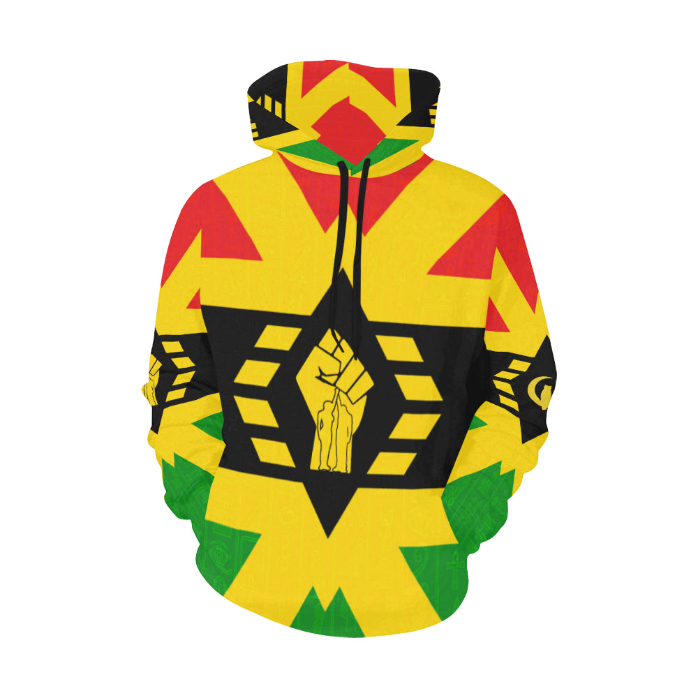 FIST UP RBG All Over Print Hoodie for Women