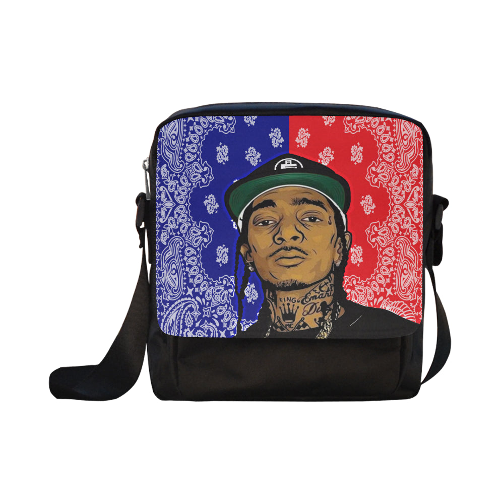 NIPSEY MAKING PEACE Crossbody Nylon Bags (Model 1633)