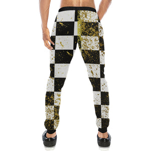 CHEST IN GOLD Men's All Over Print Sweatpants