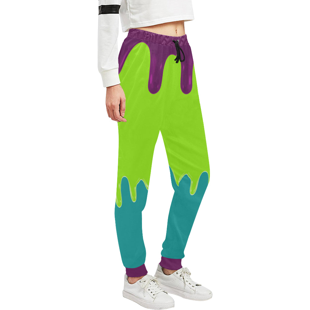 DRIPPIN LEAN Women's All Over Print Sweatpants (Model L11)