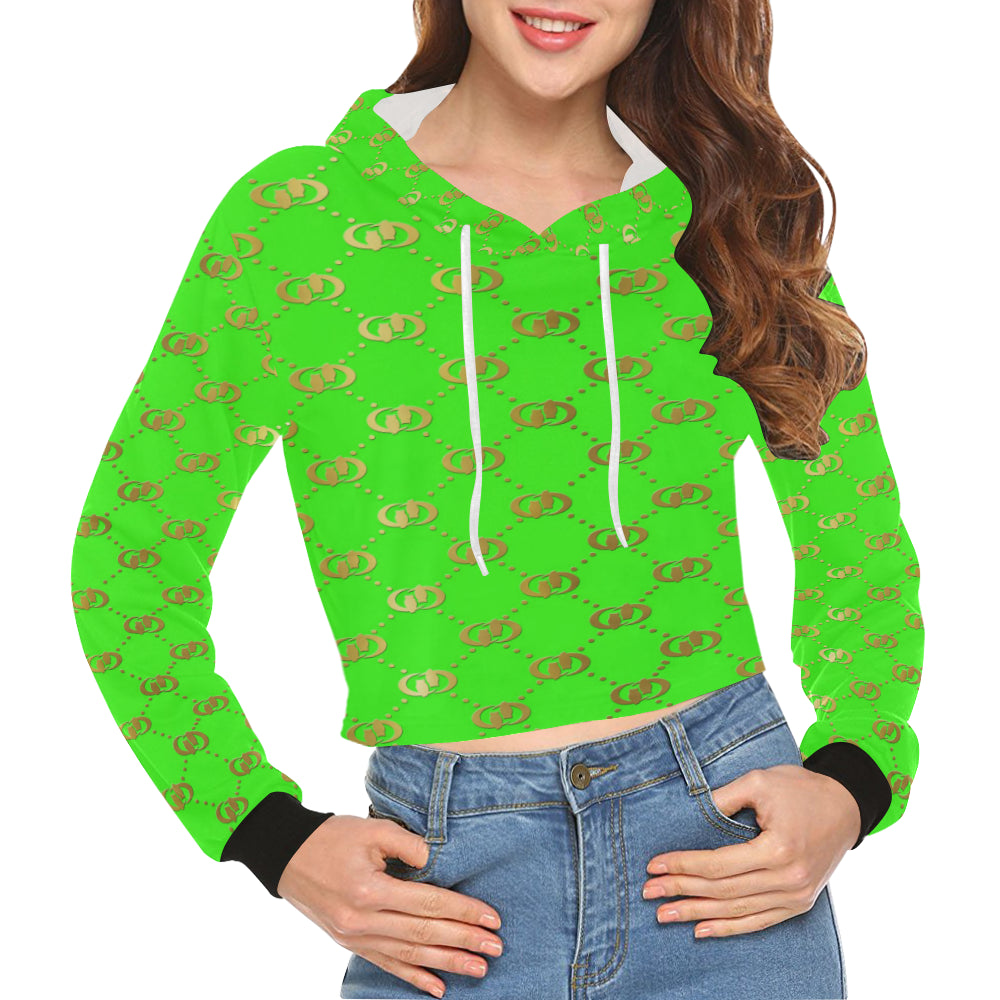 EXCELLENCE Crop Hoodie for Women