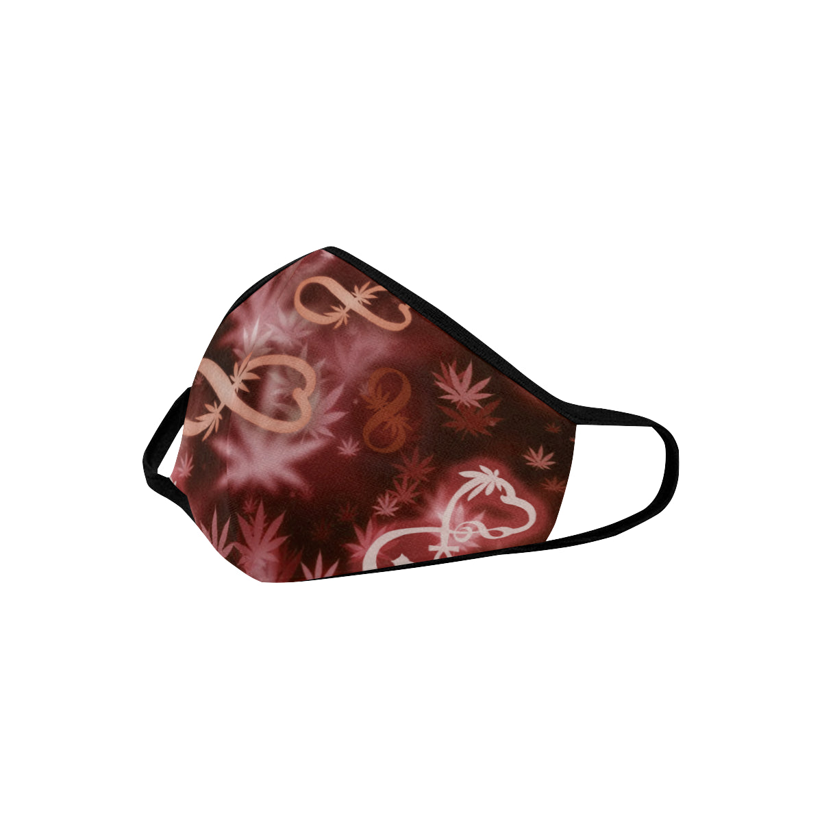 INFINITY RED COSMOS Mouth Mask in One Piece (2 Filters Included)