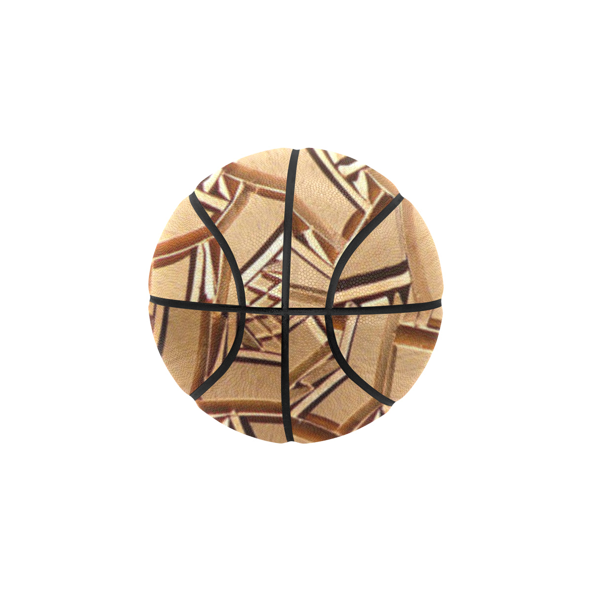 TEMBE ART WOOD All Over Print Basketball