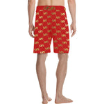 EXCELLENCE RDGLD Men's All Over Print Casual Shorts (Model L23)