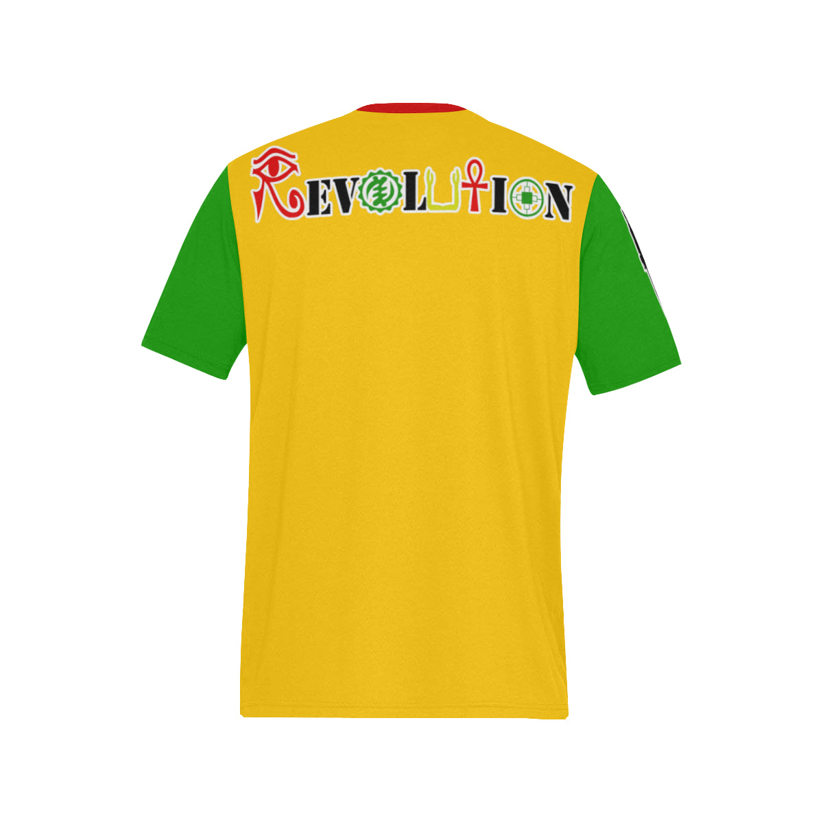 REVOLUTION RGG Men's All Over Print T-Shirt (Solid Color Neck) (Model T63)