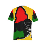 BLACC PANTHER YLW Men's All Over Print T-Shirt
