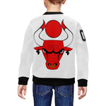 HATHOR BULLS All Over Print Crewneck Sweatshirt for Kids