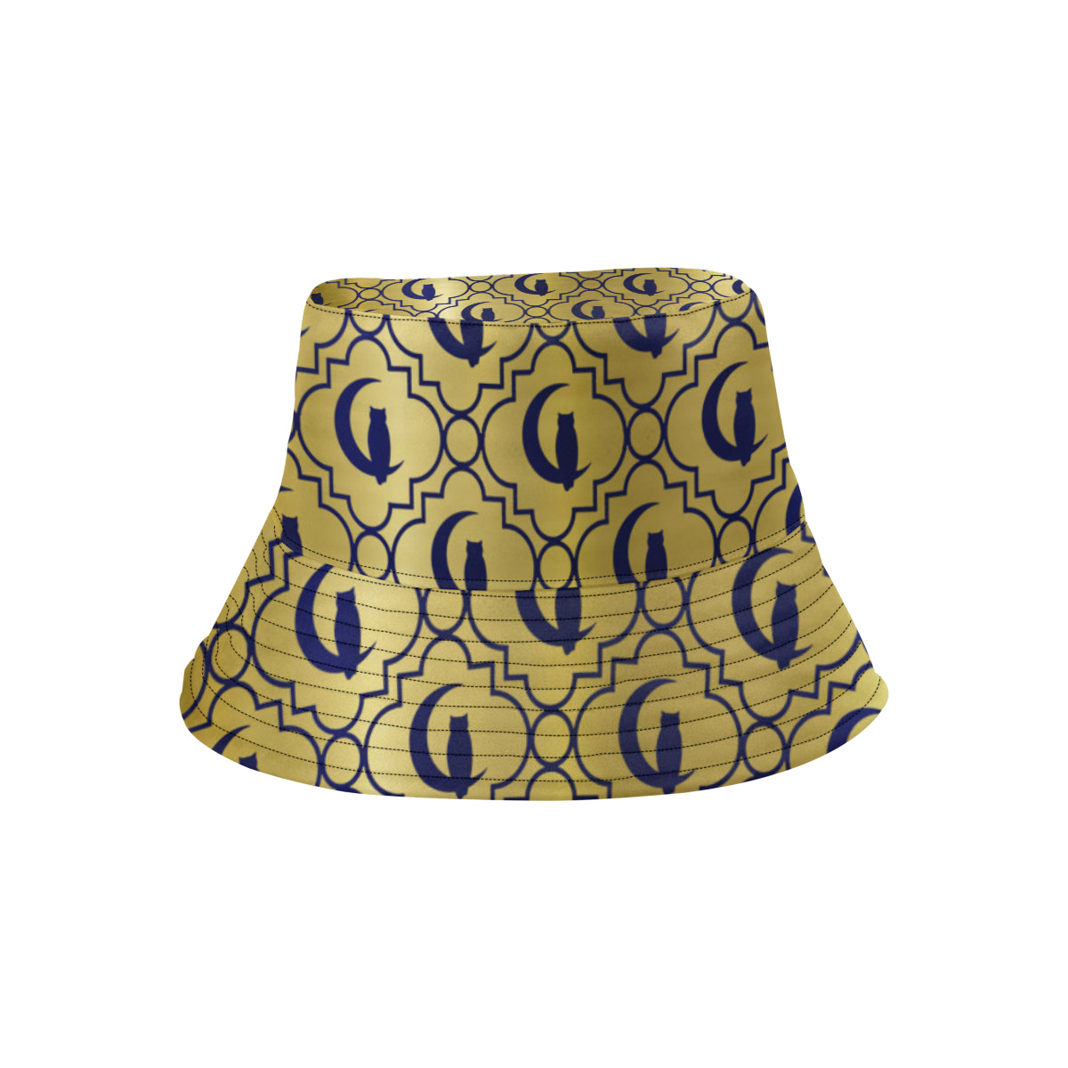 ELEGANCE GOLDIE BLUE All Over Print Bucket Hat for Men