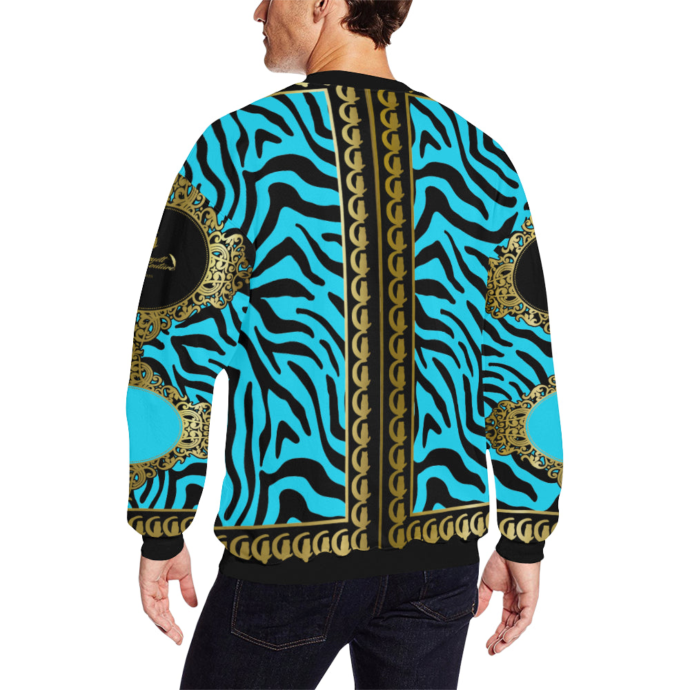 PRIVILEGE TRQSE All Over Print Crewneck Sweatshirt for Men