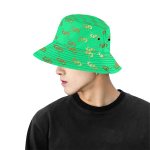 EXCELLENCE TRQGLD All Over Print Bucket Hat for Men