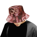 INFINITY RED COSMOS All Over Print Bucket Hat for Men