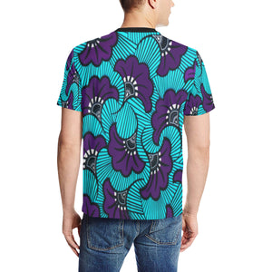 AFRIKA FLOWER Men's All Over Print T-Shirt