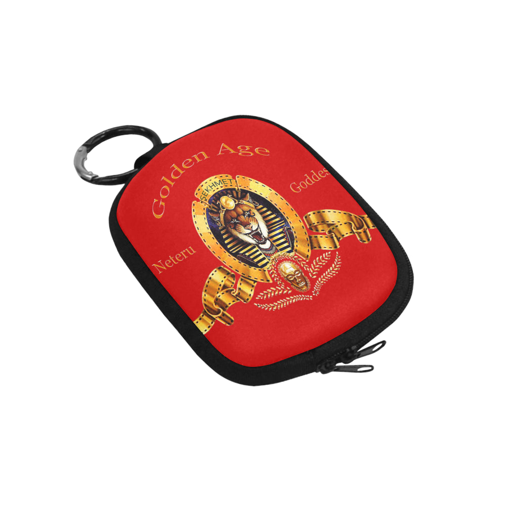 SEKHMET GODDESS RED Coin Purse (Model 1605)