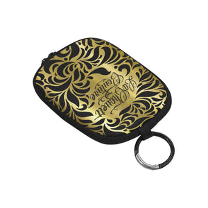 GORGIOUS GOLD LEAF Coin Purse (Model 1605)
