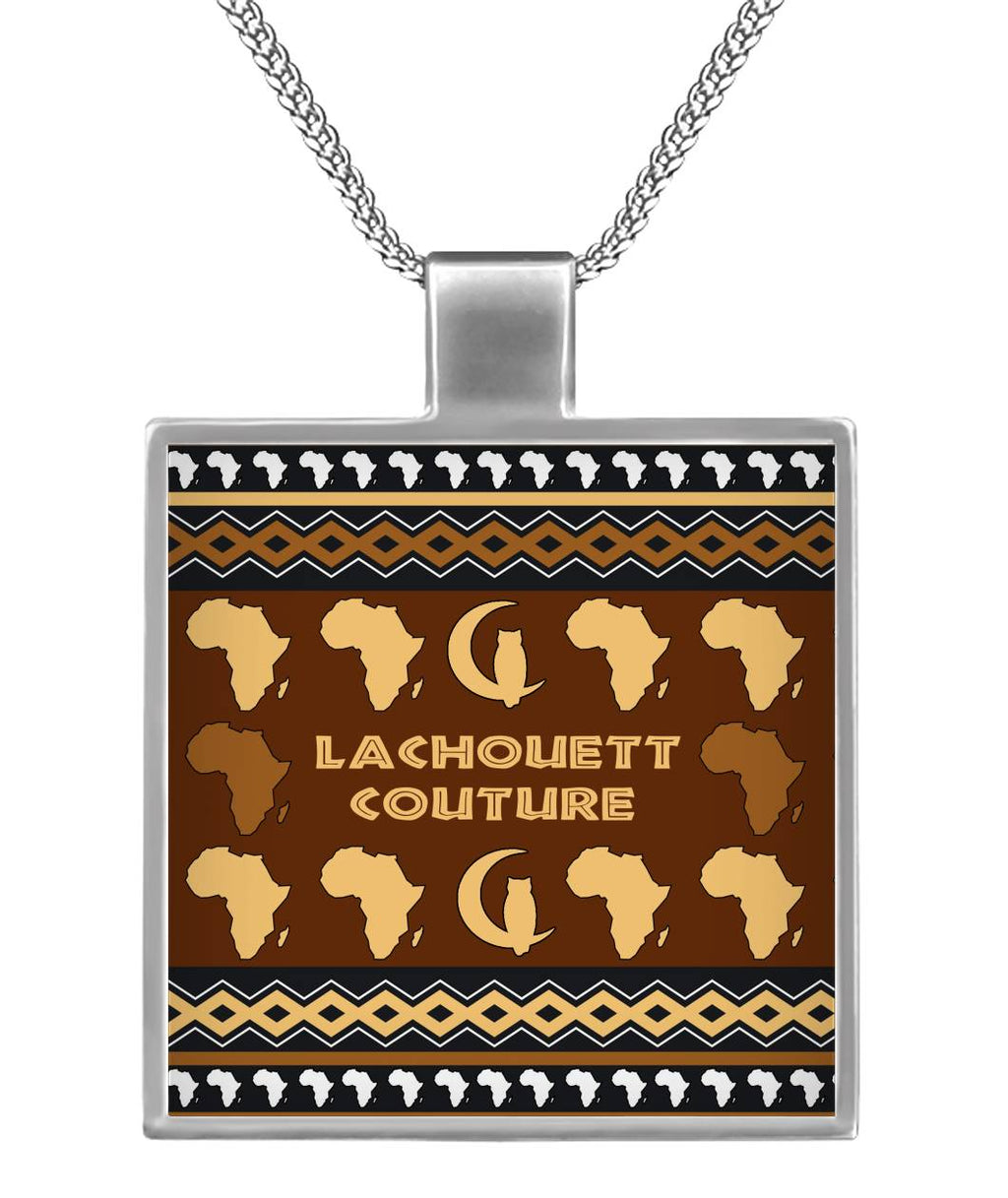 LaChouett Afrika Necklace Square Necklace