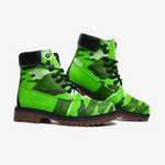 CAMOUFLAGE GREENFLUO boots TB