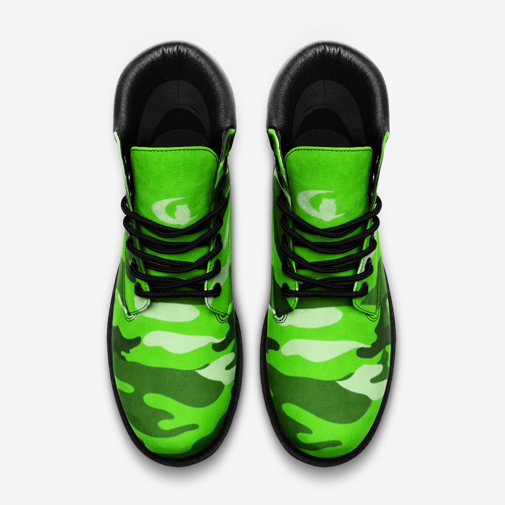 CAMOUFLAGE GREENFLUO boots TB