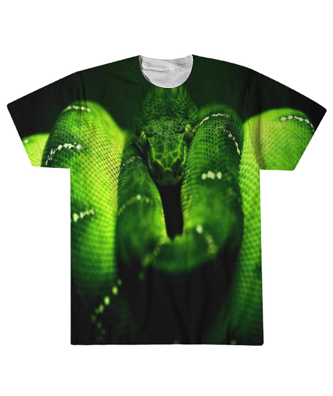 Green Snake Sublimation T-Shirt