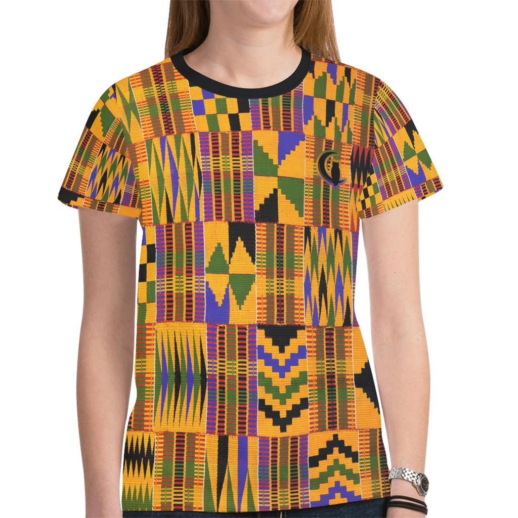 KENTE ATEF New All Over Print T-shirt for Women (Model T45)