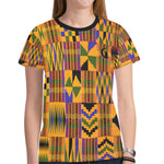 KENTE ATEF New All Over Print T-shirt for Women (Model T45)