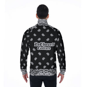 BANDANA FULLY BLC Men's Stand Collar Jacket