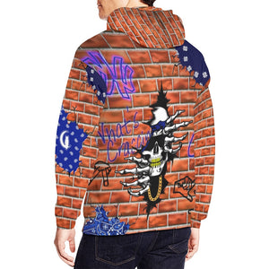 NHC All Over Print Hoodie for Men