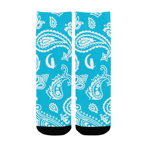 BANDANA PAISLEY Kids' Custom Socks