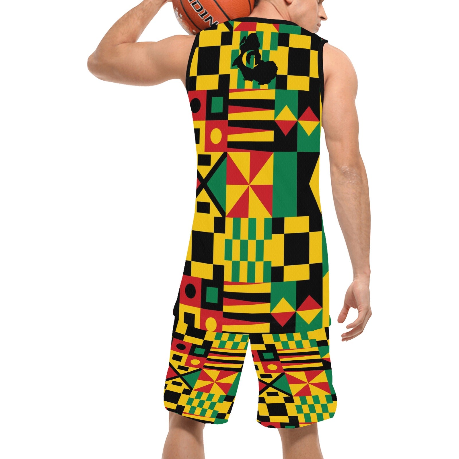 KENTE BUTAN Basketball Uniform with Pocket