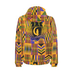 KENTE ATEF Men's Padded Hooded Jacket (Model H42)