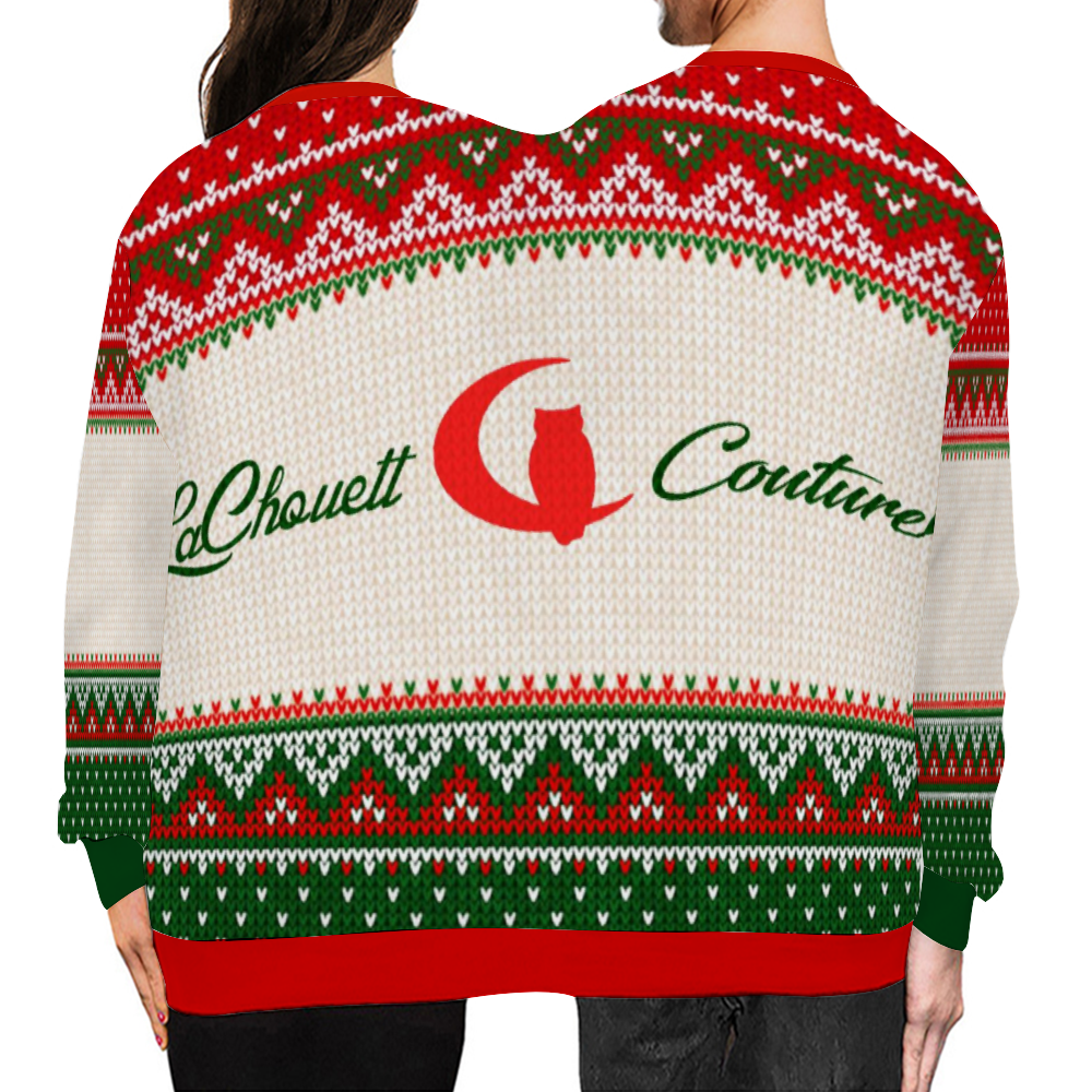 LCC XMAS Knitted Sweater Fashion Couple Sweatshirt