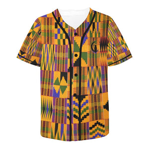 KENTE ATEF All Over Print Baseball Jersey for Men