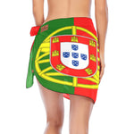 PORTUGAL FLAG Beach Sarong Wrap