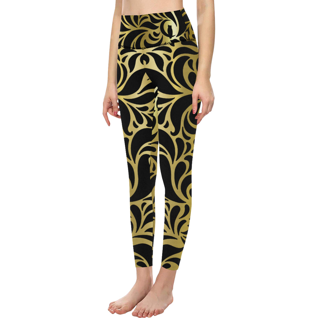 GORGEOUS GLDBLCC All Over Print High-Waisted Legging