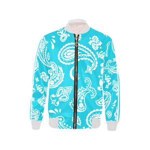 BANDANA PAISLEY Kids' All Over Print Bomber Jacket