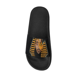 NIPSEY THA GREAT PHAROAH Men's Slide Sandals (Model 057)