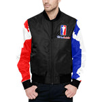 WESTSIDE All Over Print Quilted Bomber Jacket for Men