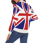 LONDON ANKH All Over Print Bomber Jacket for Women