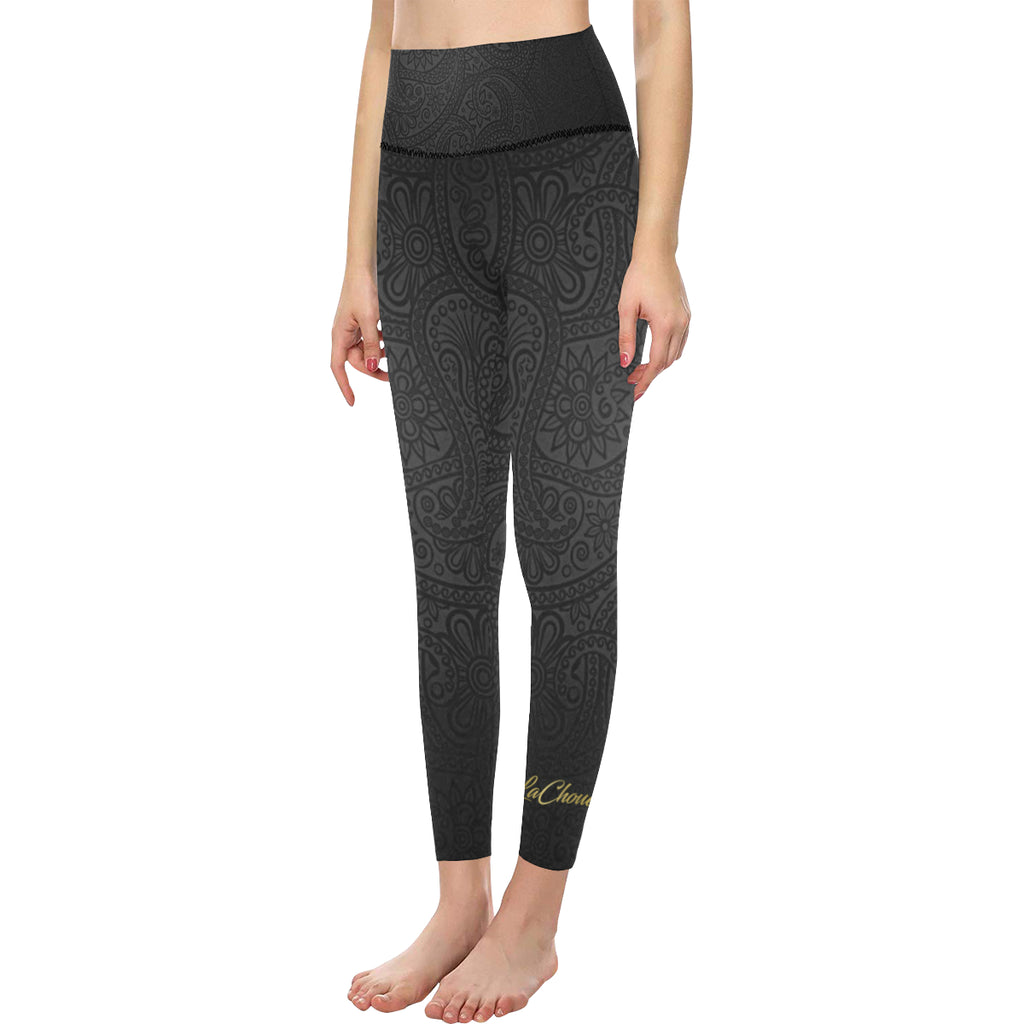 BANDANA LUXURY BLACC High-Waisted Leggings