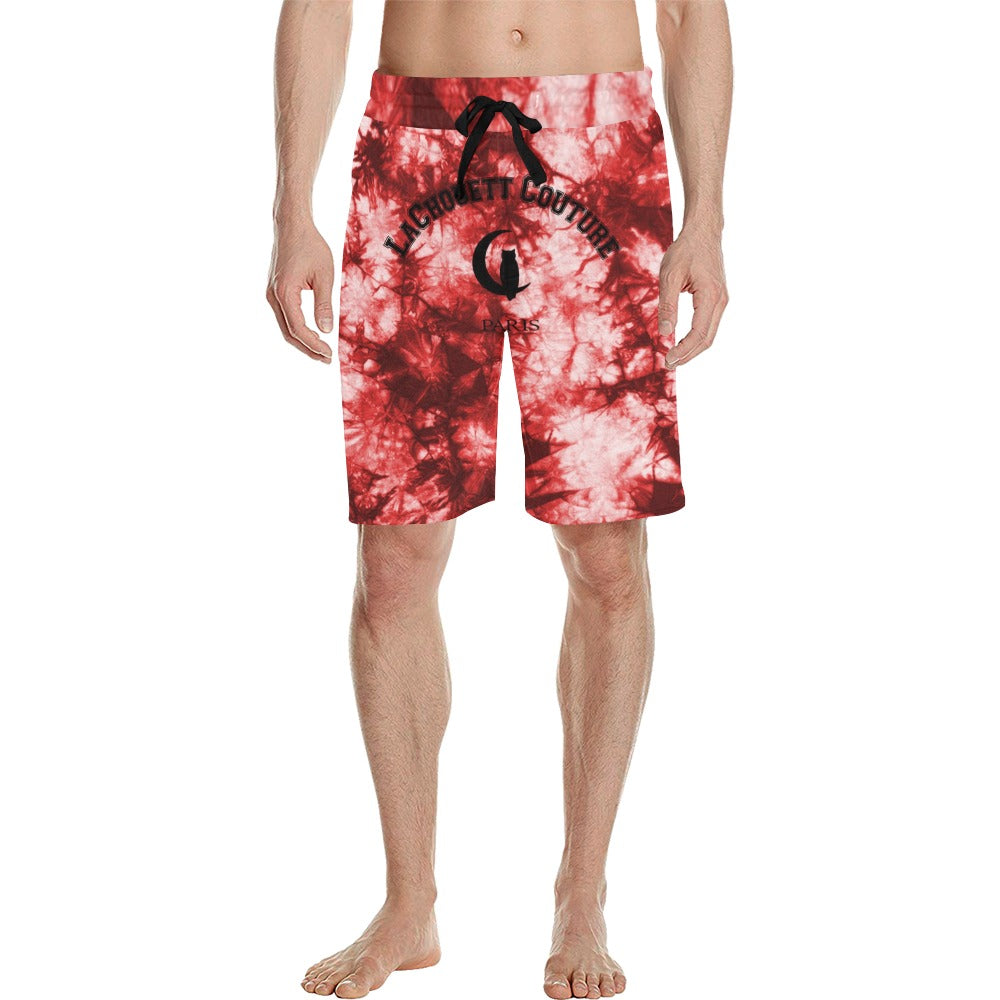 TIE DYE Men's All Over Print Casual Shorts