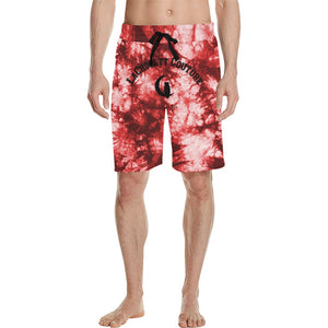 TIE DYE Men's All Over Print Casual Shorts