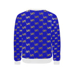 EXCELLENCE BLSKYGLD Men's Rib Cuff Crew Neck Sweatshirt