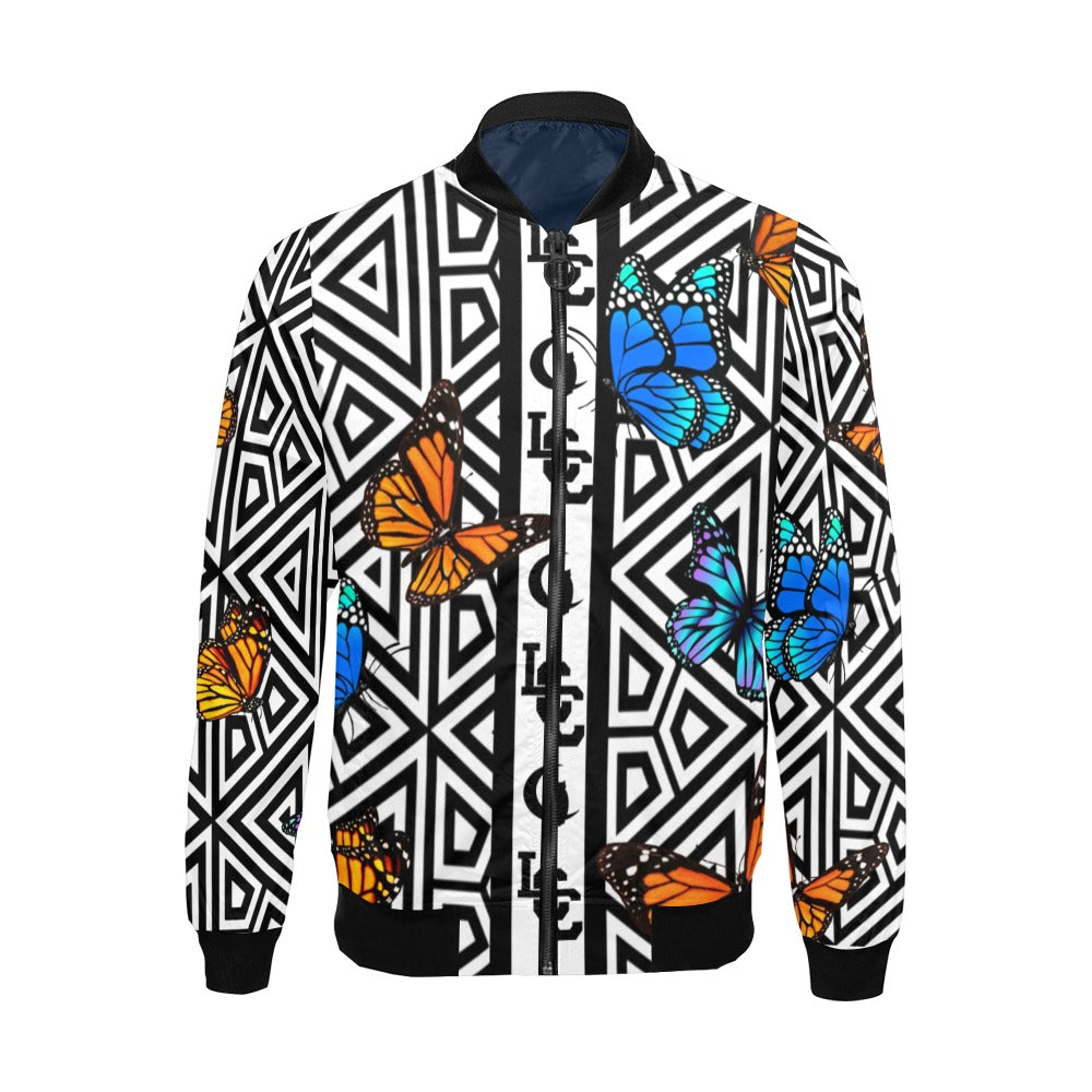BUTTERFLY LCC Bomber Jacket for Men