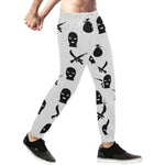 DRILLIN WHT Men's All Over Print Sweatpants (Model L11)
