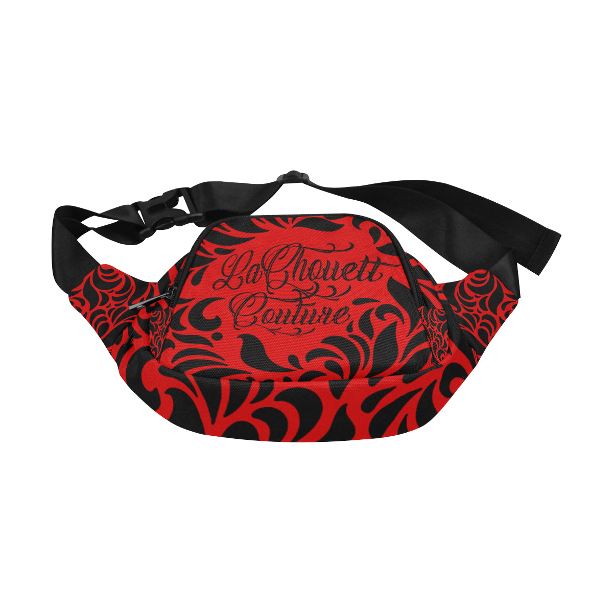 GORGIOUS LEAF RED Fanny Pack/Small (Model 1677)