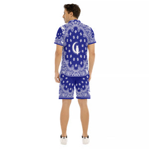 BANDANA Cs'UP Men's Short Sleeve Shirt Sets