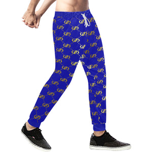 EXCELLENCE BLSKYGLD Men's All Over Print Sweatpants