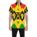 FIST UP RBG Men's All Over Print Short Sleeve Shirt