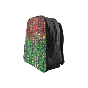 HIERO RASTA School Backpack (Medium)